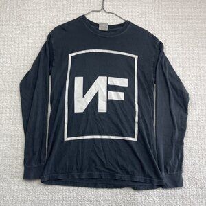 NF Music Rap Long sleeve Men Small Black Graphic Print NF Merch Leave Me Alone